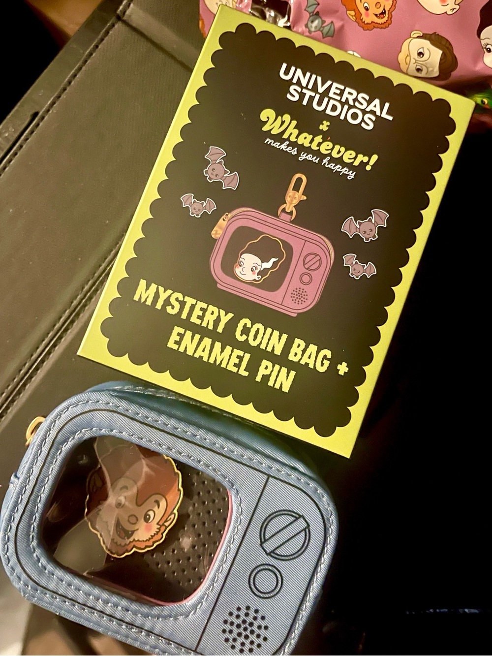 Universal Monsters Whatever Makes You Happy Mystery coin bag/pin - Wolf Man
